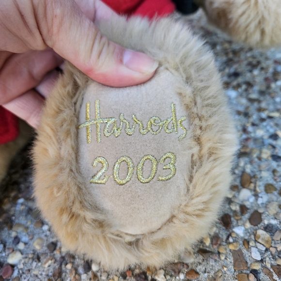 Harrod's Knightsbridge Teddy Bear 19" 2003 Vintage - Picture 2 of 7